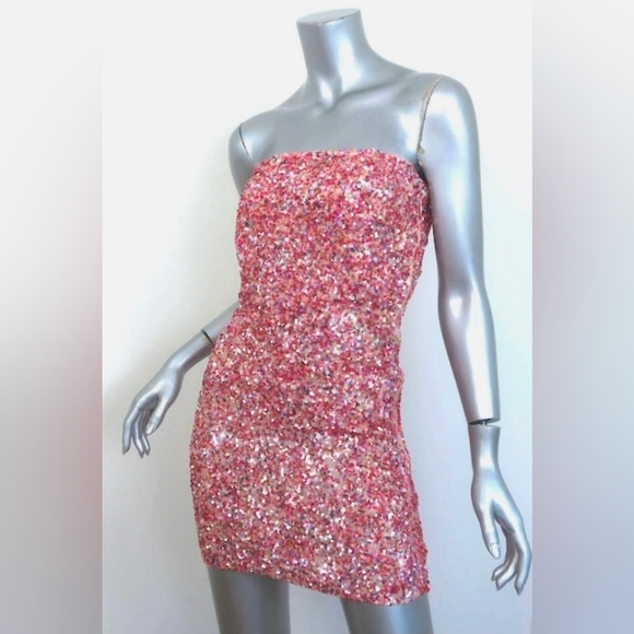 Heather Strapless Sequin - Retrofete - Picture 3 of 6